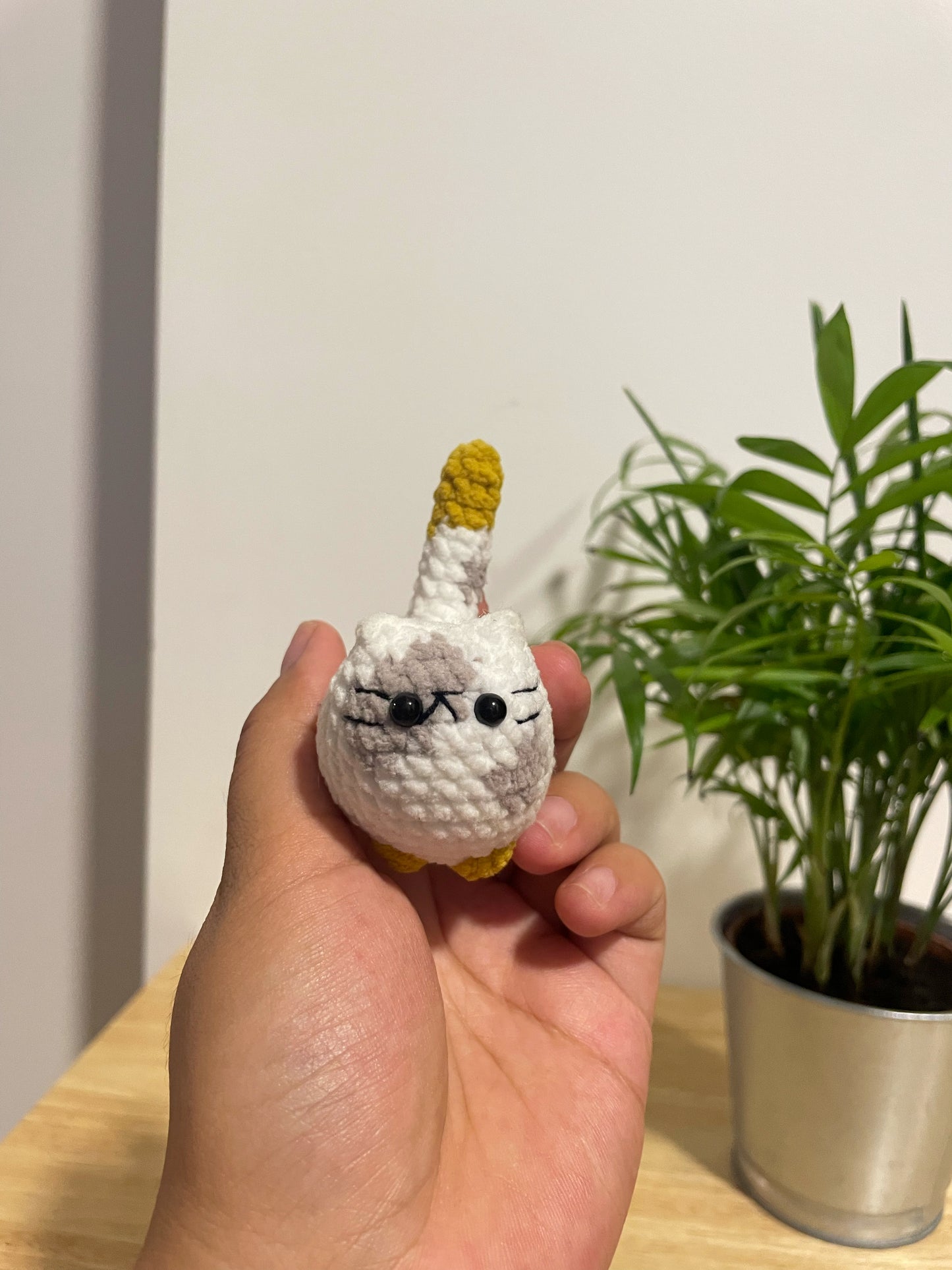 Handmade Crochet Standing Cat
